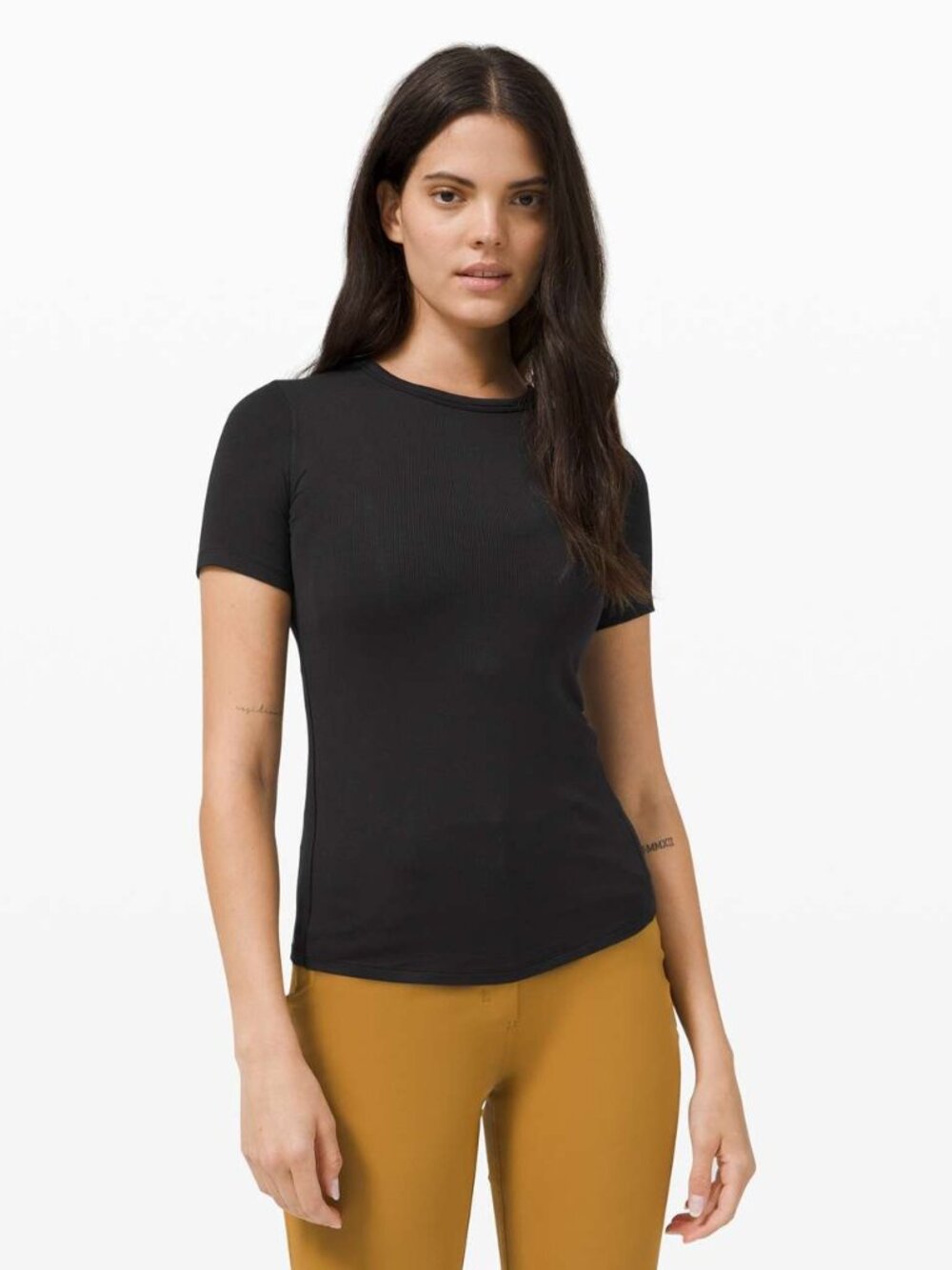 Lululemon Hold Tight Short Sleeve Shirt - Black - Size M/L